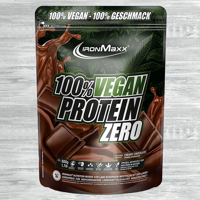 IronMaxx 100% Vegan Protein Zero 500g Beutel 32,98 €/kg 23 Geschmacksrichtungen