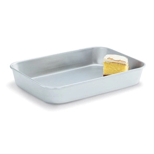 Vollrath 68078 Standard Aluminum Roasting Pan, 18 Gauge, 6-1/4 Quart