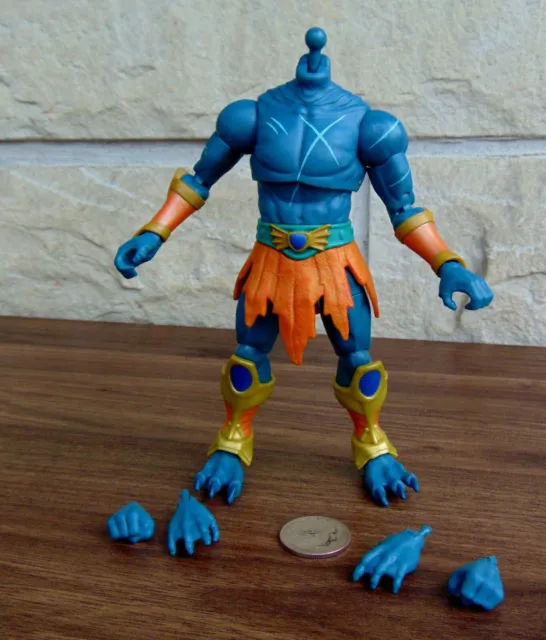 MOTU Masterverse MER-MAN Buck BODY HAND Lot Eternia Merman Figure Custom Fodder