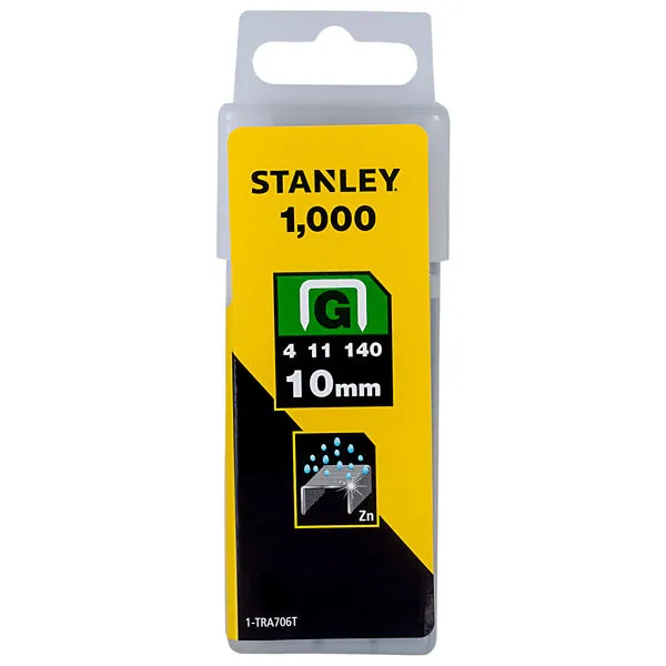 Stanley Heavy Duty Staples (10mm 3/8") 1000 STA1TRA706T