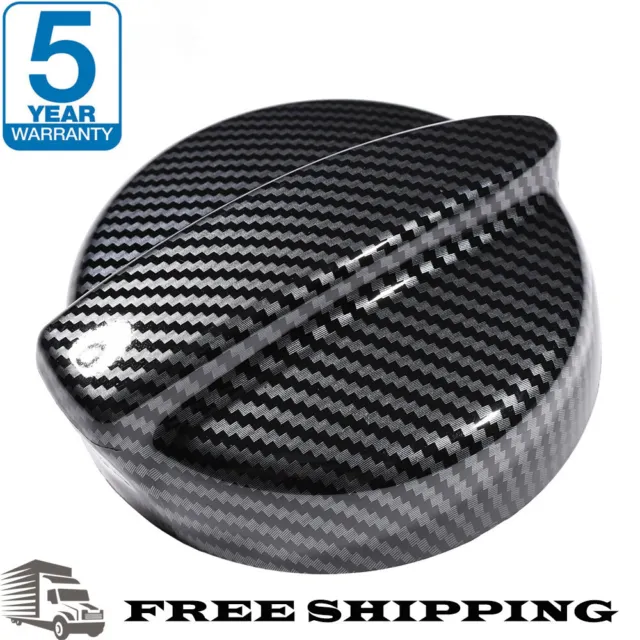 Gloss Black Fuel Gasoline Petrol Cap Cover For Mini R53 Cooper S Gen 1 2001-2006