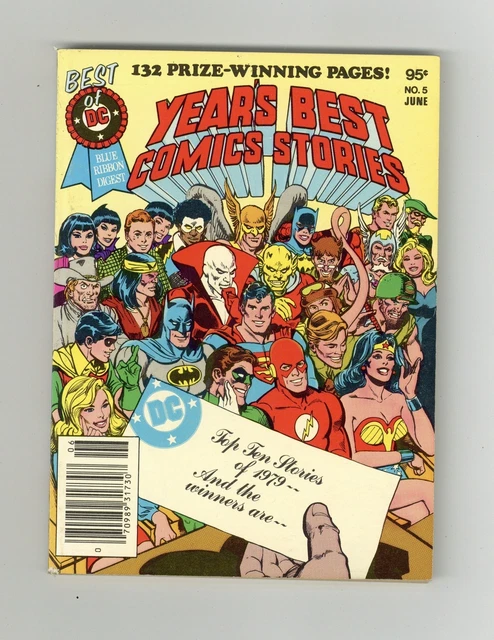 Best of DC Blue Ribbon Digest #5 FN 6.0 1980