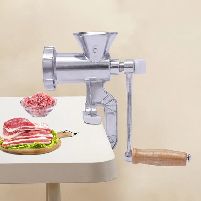 Meat Grinder Mincer Stuffer Hand Manual Sausa Filler Maker Machine Multifunction