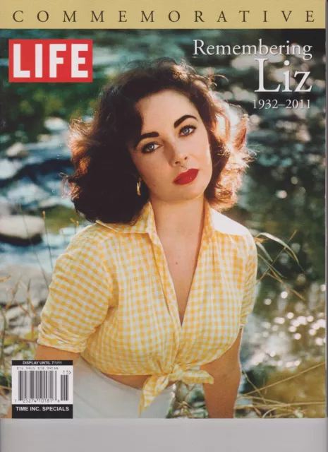 Life Magazine Remembering Elizabeth Taylor 1932-2011, Commemorative Edition 2011