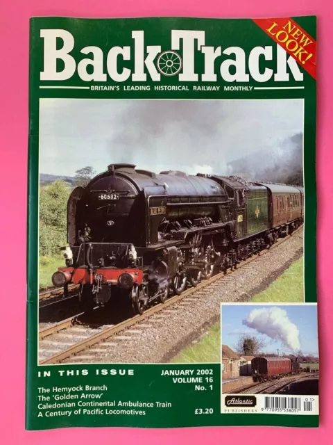 BACK TRACK Magazine - Jan 2002 - Britain's Leading Historical Railway Monthly