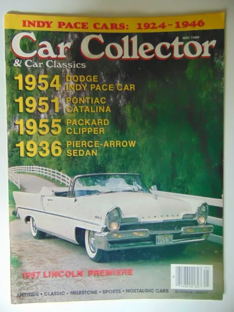 CAR COLLECTOR & CAR CLASSICS Magazine May 1989 Lincoln Premiere