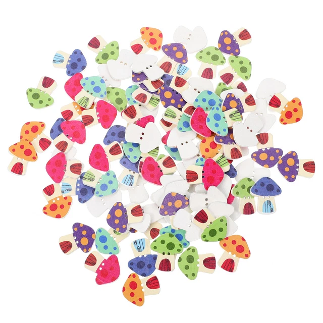 100 stücke nähen buttons dekorative nähe schnallen entzückende design kleidung s