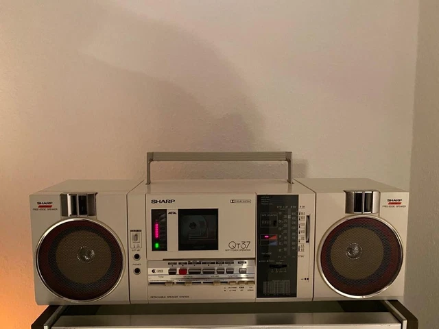 Boombox Ghettoblaster SHARP QT-27H / worldwide shipping