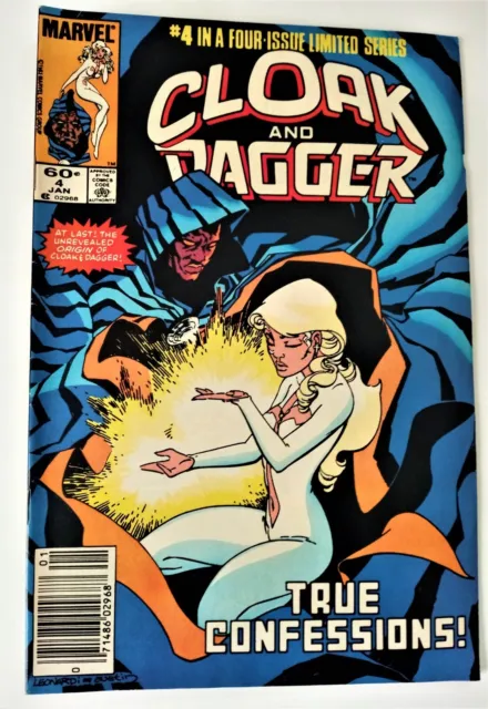 Cloak and Dagger #4 (1983 Marvel Comics Limited Series), 4 of 4, G+