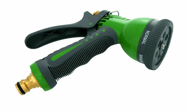Wasserspritze Gartenbrause Metall Handbrause Garten Schlauchbrause Multibrause