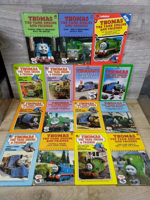 THOMAS THE TANK Engine and Friends - Vintage Ladybird Bundle Of 15 ...