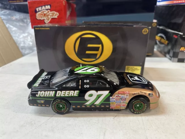 Chad Little 1997 John Deere 160th Anniversary ELITE Nascar 1/24 Diecast Pontiac 3