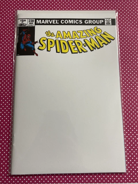 AMAZING SPIDER-MAN #238 1st HOBGOBLIN BLANK SKETCH COVER FACSIMILE VARIANT 2022