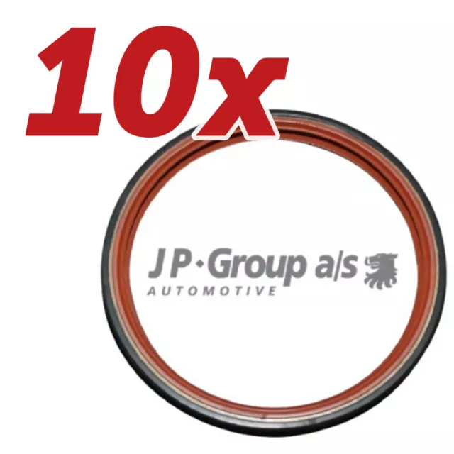 10x JP Group Wellendichtring, Kurbelwelle FÜR Opel, Saab, Daewoo,