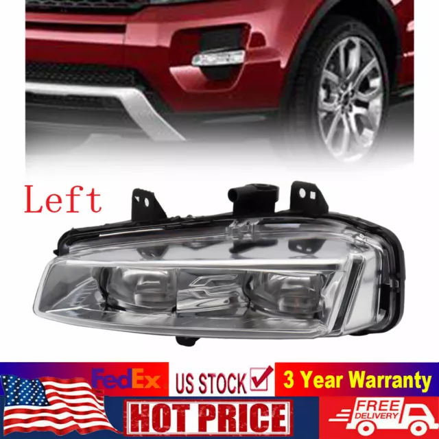 Left LED DRL Fog Light Front Bumper Lamp For Land Range Rover Evoque 2012-2015