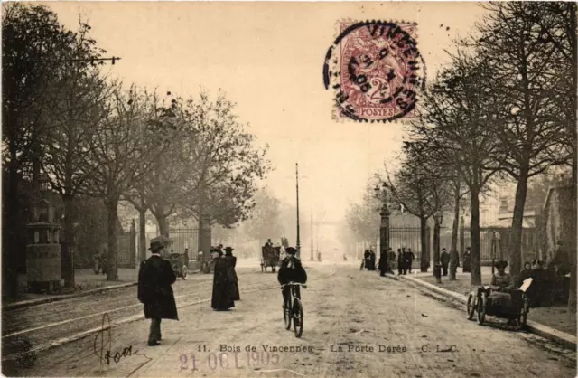 CPA Paris 12th Bois de Vincennes La Porte Dorée (478976)