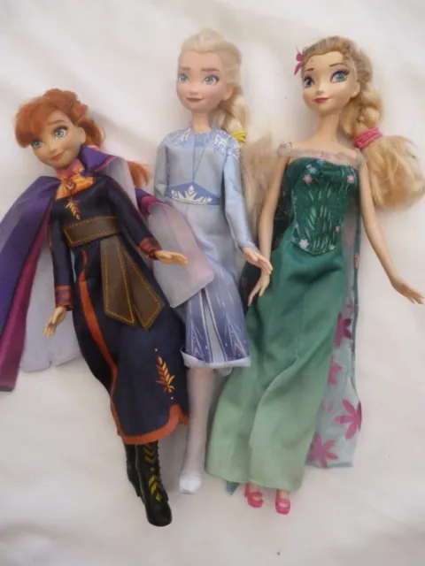 disney frozen dolls Elsa Anna Frozen 2 Elsa from Frozen Feaver see photos used