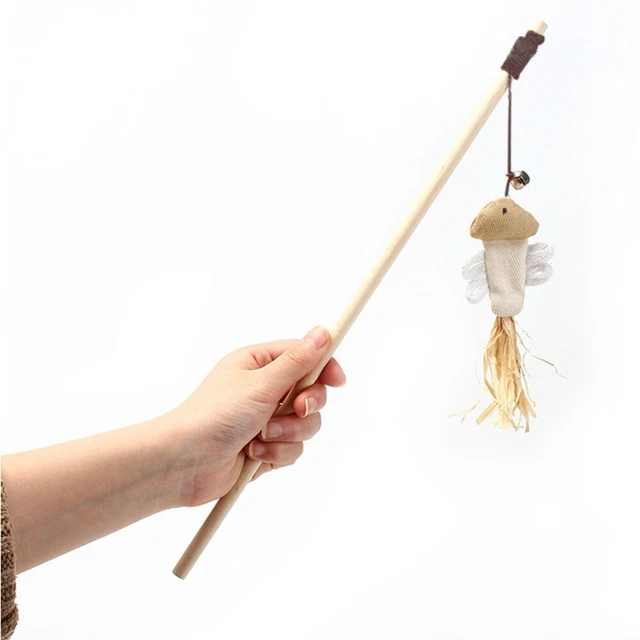 Fournitures De Chat Teaser Stick Jouets Pour Animaux Compagnie Le
