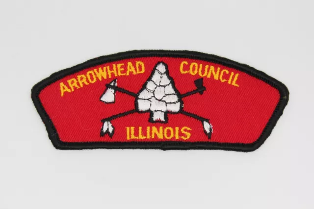 Arrowhead Council CSP Illinois IL Boy Scouts Patch BSA Free Shipping