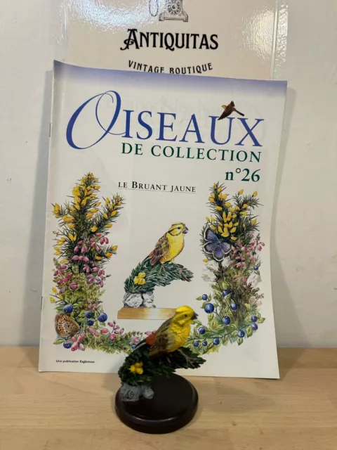 RARE N°26 - Oiseaux Collection Bruant Jaune Yellowhammer Country - PEARCE 2002