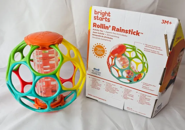 bright starts Rassel Oball Regenmacher Activity Toy 3M+ Aktivspielzeug