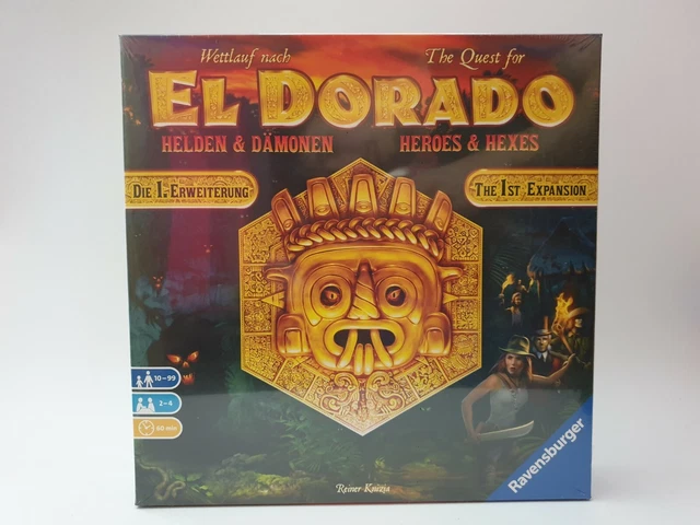 Ravensburger 26790 - Wettlauf nach El Dorado - Helden und Dämonen - Neu + OVP