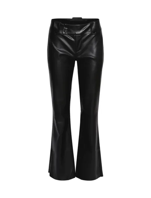 TIGER MIST KITTIE Pants Mid Rise Vegan Leather PU Size XL £47.36