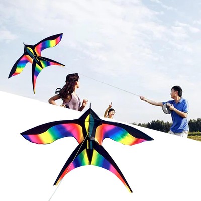 Cerf-volant Avion De Chasse - Lot De 2 Avec Queue 145 Cm Et Ficelle 100 M - Pour Enfants Et Adultes - Jeu Plein Air Plage