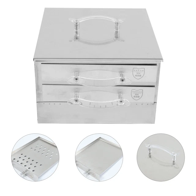 Máquina de rodillos de arroz compartimento para verduras arroz de acero inoxidable Silver acero inoxidable 304