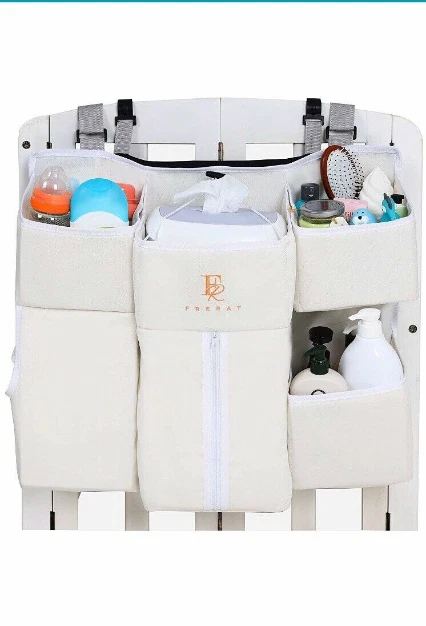 Frarat Baby Nursery Hanging Organizer Diaper Caddy