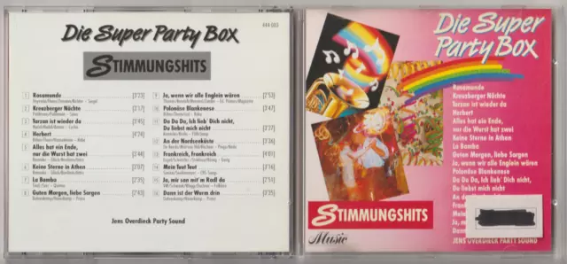 ✪  Die Super Party Box, Jens Overdieck Party Sound - 444 003 | CD | SEHR GUT