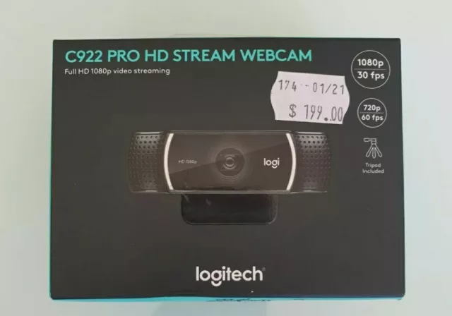 Logitech C922 HD Stream Webcam