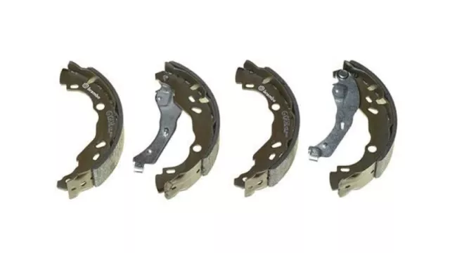 BREMBO 4x Bremsbacken Bremsbackensatz für Trommelbremse ESSENTIAL LINE Hinten 3