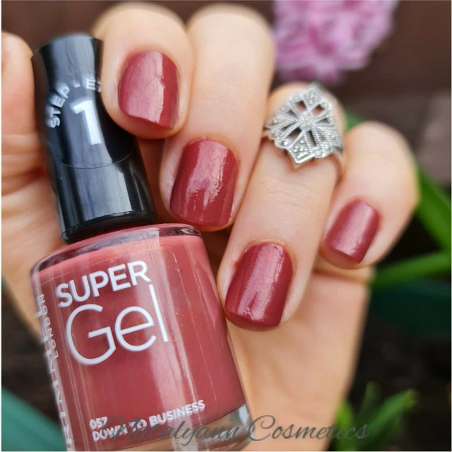Rimmel Super Gel Nagellack – 2-Phasen-System, 14 Tage Halt, Ohne UV-Lampe