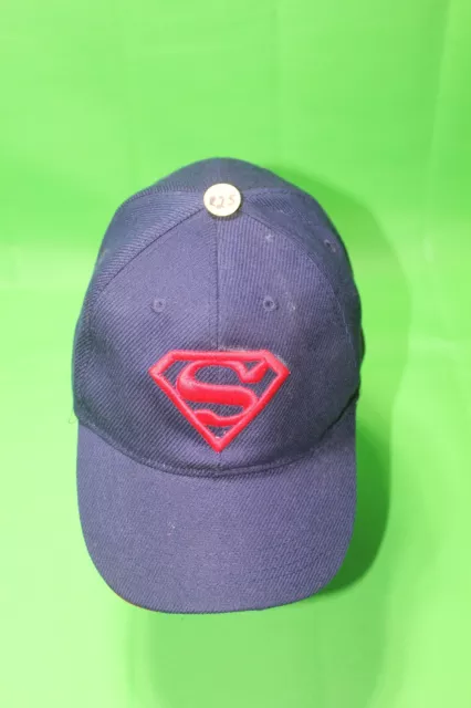 Superman Hat  Embroidered Logo Amoll Comics Adjustable Strap