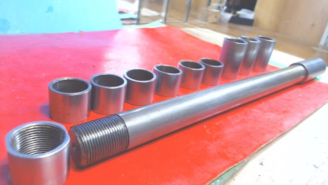 MACHINIST-- Tools-- 1 " DRAW BAR- for GANG Mill Cutting- Custom Made