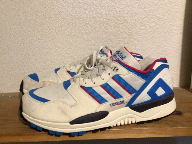 MEN'S ADIDAS ZX 0000 Evolution A-ZX Series Sz 12 White Blue Pink 