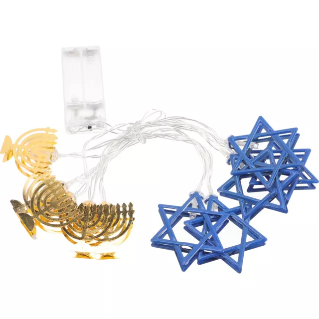 Chanukah Decorations Diwali Lights Indoor Hanukkah String Decorate