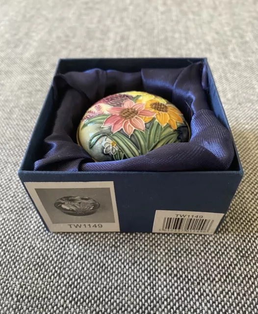 Old Tupton Ware Trinket Box TW1149 ‘Summer Bouquet’. New, Unwanted Gift. 2