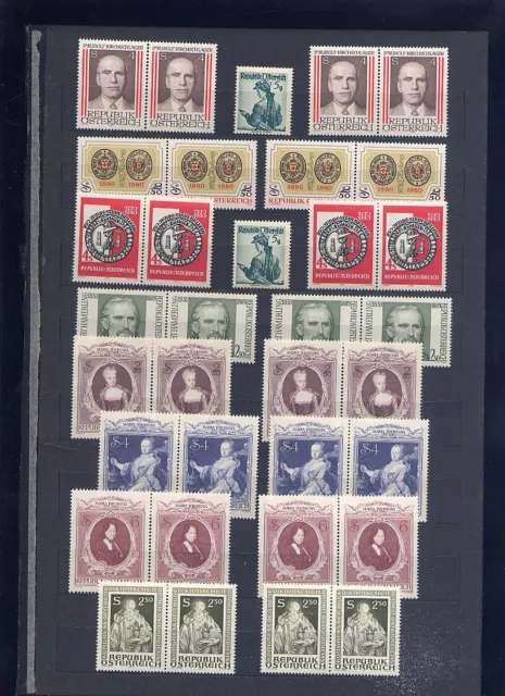 Konvolut Briefmarken Österreich postfrisch 7
