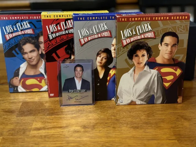 Lois & Clark The New Adventures of Superman Complete DVD Series + Dean Cain Auto