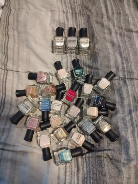 LOT OF 25 (Wholesale!)  DEBORAH LIPPMANN Assorted Nail Polish Cheap!!