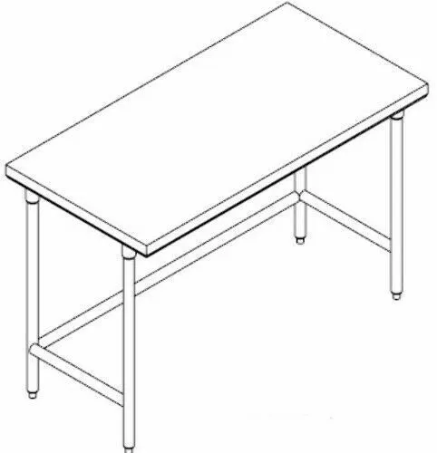 Select Stainless 60X24" Commercial Stainless Steel Table,NSF,UL, PL-5 KDWT-24-SS