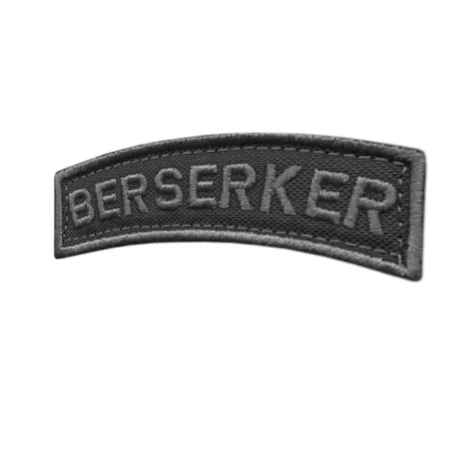 Berserker tab subdued viking norse morale heathen armée ecusson fastener patch