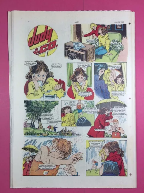 JUDY - Stories For Girls - No.1490 - July 30, 1988 - Comic Style Magazine 3