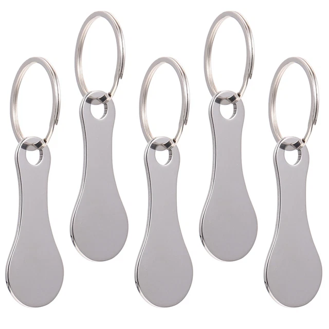 Porte-Clés Jeton Caddie Chariot Supermarché✓Bmw Audi Mercedes - Foto 9