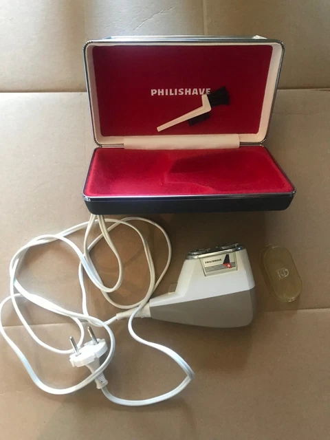 Rasoir électrique Vintage PHILIPS Philishave De Luxe Des Années 70 - Occasion - Pour Collection Ou Usage