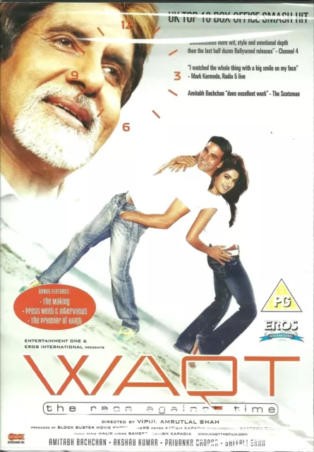 Waqt - Amitabh Bachan - New Original Bollywood Dvd - Free Uk Post