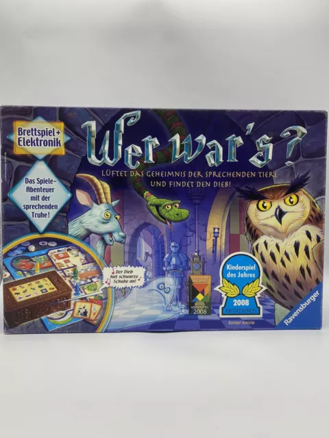 Wer war’s? Ravensburger Kinder Spiel Brettspiel Gesellschaftsspiel