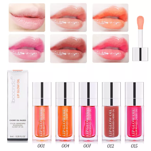 Humectante mate labios esmalte aceite relleno brillo labial largo multicolor 🙂